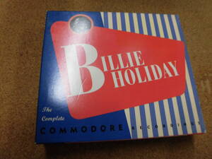 輸入盤（2枚組）CD BILLIE HOLIDAY/THE COMPLETE COMMODORE RECORDINGS