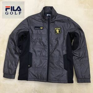FIRA GOLF フィラゴルフ スポーツウェア 中綿ジャケット 防寒着 ブルゾン メンズ サイズL
