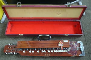  used Junk koto electric current satsuki Taisho koto [1-1344] * free shipping ( Hokkaido * Okinawa * remote island excepting )*