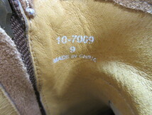【OH6350/8】Freak’ｓstore/フリークスストア　メンズ　ショートブーツ　キャメル　スウェード　革　サイズ9_画像6