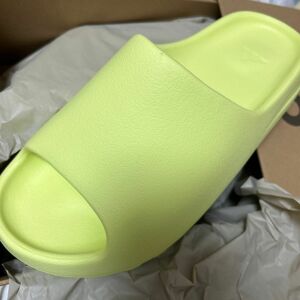 新品27.5イージースライド　YZY SLIDE adidas originals 黄色　yeezy イェ　アディダスオリジナルス