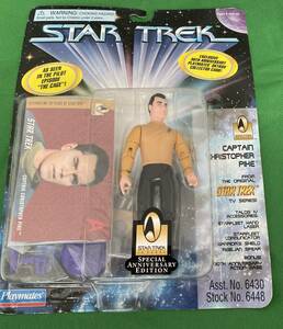  Star Trek * figure Captain * Christopher * pie k* STAR TREK Captain Christopher Pike Action Figure
