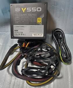 V550 Semi-Modular RS550-AMAAG1 80PLUS GOLD 550W ATX power supply quiet sound semi plug-in cooler,air conditioner master 