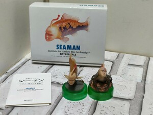 好評！珍品希少！SEAMAN 非売品ボトルキャップフィギュア　KAIYODO製　SEGA