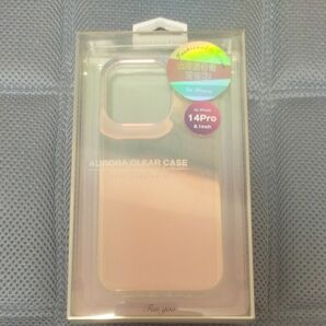 iPhoneケース AURORA CLEAR CASE iPhone14pro用 iPhone