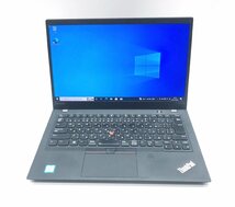 NT: 【lenovo】ThinkPad X1 Carbon /Corei5-7300U 2.6GHz/ 8GB /SSD:256/無線ノートパソコン&windows10_画像1