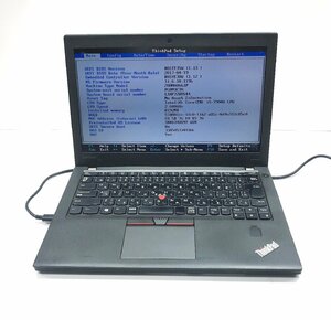 NT: 【lenovo】ThinkPad X270 Core i5-7300U 2.80GHz/8GB/無線ノート　ジャンク