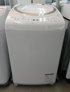 TOSHIBA Toshiba vertical type laundry dryer The Boon AW-8V8(W) laundry *. water capacity 8.0kg dry capacity 4.5.2019 year made [ secondhand goods ] 0YR-512440