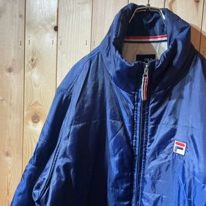 [KWT4153] FILA フィラ ブルゾン メンズ ブルー 80