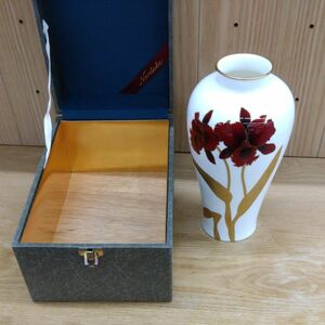 ノリタケ　スタジオコレクション　花瓶　アンティーク　元箱付き　ボーンチャイナ