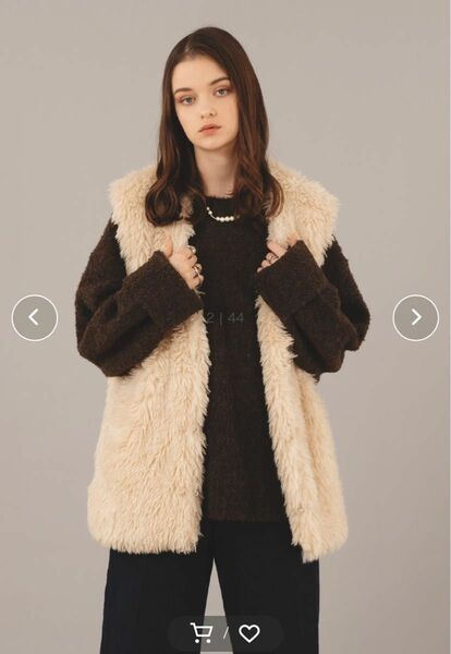 FAKE FUR VEST/フェイクファーベスト セレグランテ