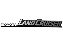 【トヨタ純正】 TOYOTA LAND CRUISER サイド エンブレム 75370-60020 ランクル70 ランドクルーザー 70系 GRJ76K HZJ70 HZJ71 HZJ75 HZJ79_画像1