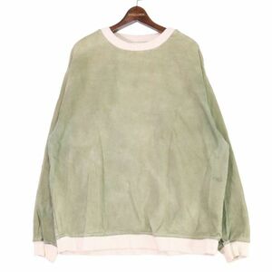 ZARA ザラ 通年 クルーネック プルオーバー トレーナー Sz.M　レディース 緑　E3T02320_A#F