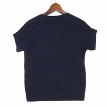 A.P.C. アーペーセー 秋冬 半袖 【ウール★カシミヤ混】 ポケット ニット セーター Sz.XS　レディース APC　E3T02336_A#K_画像4