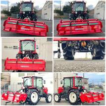 ●ヤンマー エコトラEG453●ハイスピード●YANMAR EcoTra●HI-SPEED●4WD●エアコン●53馬力●コバシKJL200TDX ロータリー●使用時間656●_画像4