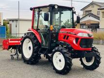 ●ヤンマー エコトラEG453●ハイスピード●YANMAR EcoTra●HI-SPEED●4WD●エアコン●53馬力●コバシKJL200TDX ロータリー●使用時間656●_画像2