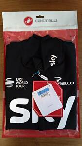 カステリ CASTELLI GABBA 3 TEAM SKY ショート スリーブ ジャージ SHORT SLEEVE JERSEY M