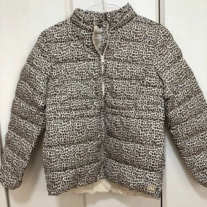 GAP kids中綿ジャケットヒョウ柄140