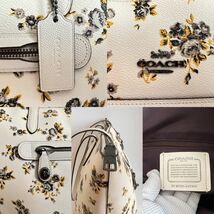 美品 コーチ COACH プレーリー プリント テイラー トート バッグ F87458 トートバッグ かばん 花柄 レディース_画像10