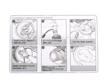 バイク LED ヘッドライト H4 Hi/Lo 6000lm VTR250 ホーネット ジェイド Vツインマグナ スティード /46-74 F-5_画像8