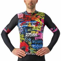 【新品 Thermoflex +8～+20℃即決即日発送】Castelli カステリ /アームウォーマー/Graffiti Cycle Arm Warmers/Explosion/Sサイズ_画像3