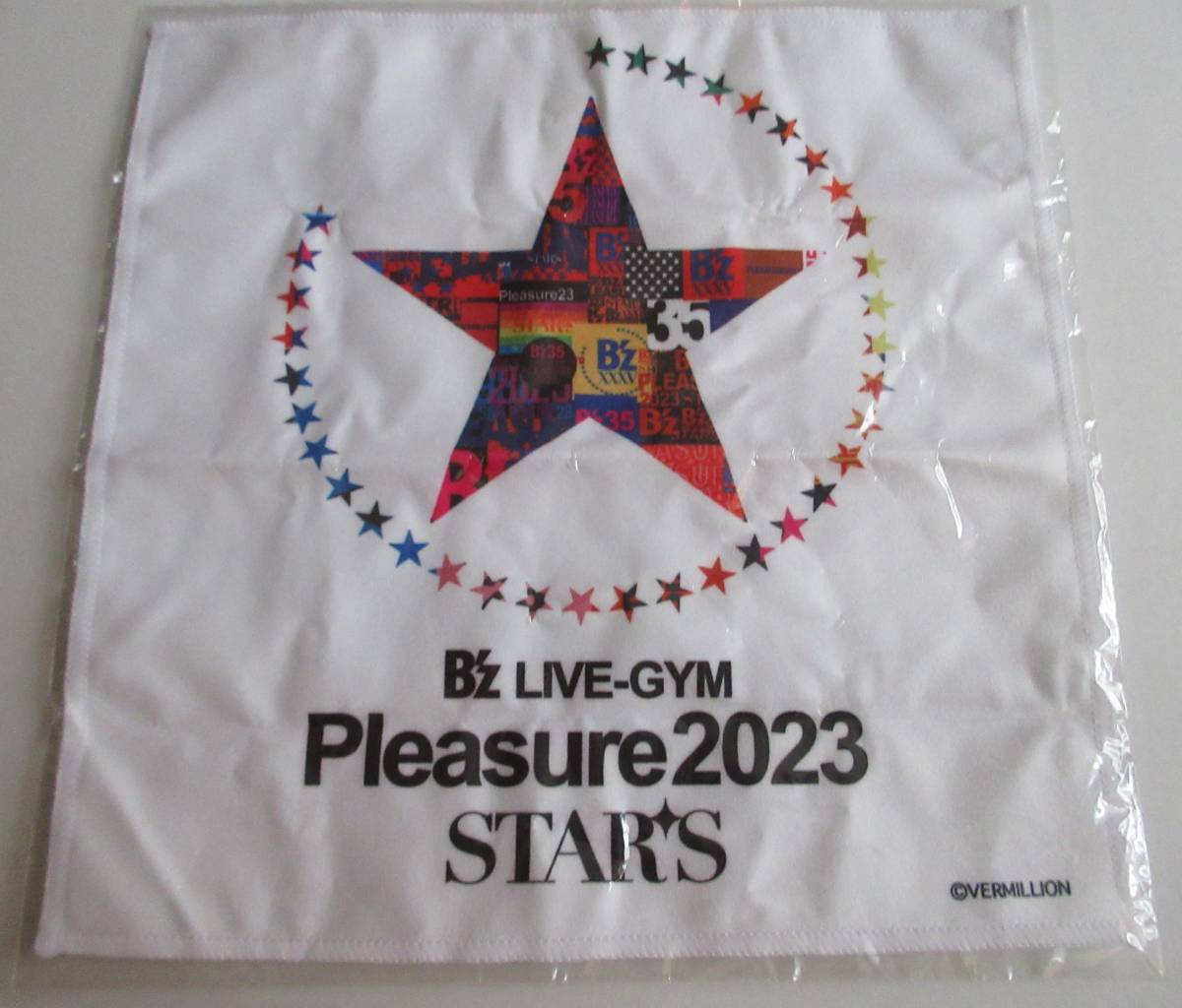 B´z STARS Tシャツ 黒(L)＆ループタオル Pleasure2023-