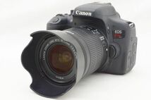 ☆美品☆ Canon キャノン EOS Kiss X8i EF-S 18-55 IS STM レンズキット 元箱 付属品 ♯23100808_画像2