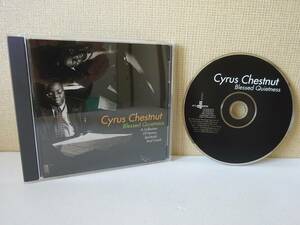 used★US盤★CD / CYRUS CHESTNUT サイラス・チェスナット BLESSED QUIETNESS / ♪AMAZING GRACE♪SILENT NIGHT♪讃美歌♪クリスマス♪