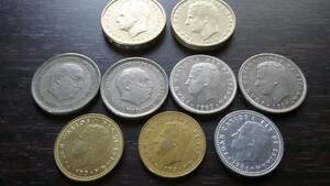 スペイン 硬貨 コイン 223ペセタ分 フランココイン