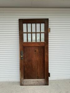 GM10A⑦ finest quality flat chamfer middle rubbing glass. retro door ① antique door antique door store furniture entranceway door wooden door old Japanese-style house .