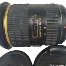 1円～PENTAX SMC PENTAX-DA 16-50mm F2.8 ED AL (IF) SDM カメラレンズ オ レンズ傷あり_画像2