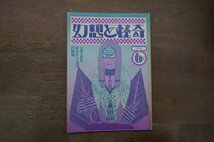 ◎幻想と怪奇　1974/6　特集：オカルト文学の展開（中篇小説特集）　歳月社│E.T.A.ホフマン/山口年子/岸田理生/草森紳一/紀田順一郎ほか_画像1