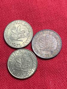 ドイツ　　10ペニヒ硬貨　3枚 古銭