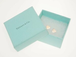 【TIFFANY&Co.】リターン トゥ ティファニー ハート タグ スタッド ピアス 750【中古品】