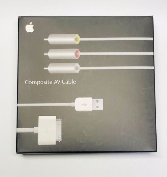 Apple Composite AV Cable コンボジットAVケーブル未開封