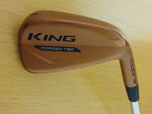 コブラ cobra KING FORGED TEC COPPER フォージド テック カッパー 7番アイアン 7I NSPRO MODUS3 モーダス TOUR 105 S 2021年モデル