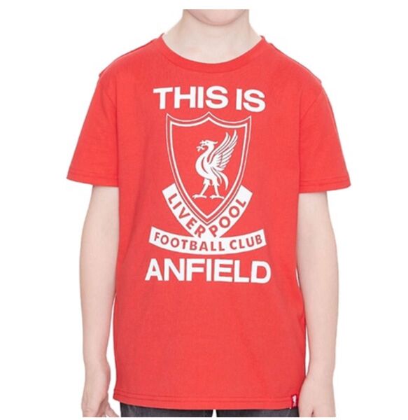 新品 KIDS リヴァプールFC This Is Anfield Tシャツ RED
