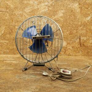 [ operation goods ] MITSUBISHI circulator desk . electric fan Showa Retro Mitsubishi Electric Junk JJA22