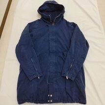 nonnative　コート　サイズ２　ブルー　ノンネイティブ　NN-J4112　TROOPER HOODED COAT COTTON WEATHER WITH GORE-TEX INFINIUM_画像1