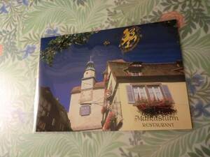 ドイツ ローテンブルク 城壁 ヨーロッパ ポストカード 絵葉書 非売品 ノベルティ 限定品 海外 カード 印刷物 風景 レア物 希少 未使用 美品