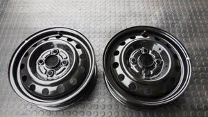 * beautiful goods * beautiful * Mitsubishi original steel wheel 13×4.00B/4H/100/ 2 ps 