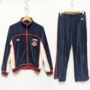 希少 90s Dragon Ash × Levi's ベロア ジャージ セットアップ ドラゴンアッシュ リーバイス 1999年 USA