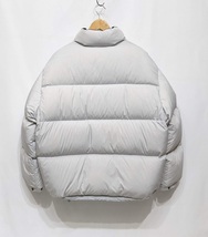 STEVEN ALAN スティーブンアラン Re/NY DOME DOWN JACKET ダウンジャケット 8125-699-0724 ライトグレイ Lサイズ ナイロン_画像2