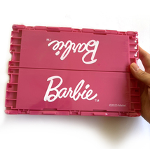 Barbie バービー　３個セット　折りたたみコンテナ　大+小×２　日本未入荷_画像3