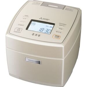三菱 IHジャー炊飯器(5.5合炊き) 白和三盆MITSUBISHI 本炭釜 NJ-VW108-W