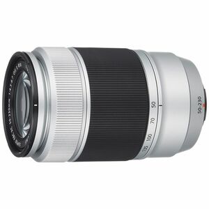 FUJIFILM X 交換レンズ フジノン ズーム 望遠 コンパクト XC50-230mm 手ブレ補正 絞りリング シルバー F XC50-