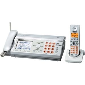 パナソニック おたっくす デジタルコードレスFAX 子機1台付き ホワイト KX-PW606DL-W