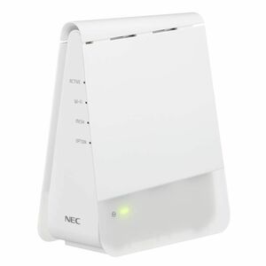NEC WiFi メッシュルーター 単体（ルーター本体にも中継機になる）Wi-Fi6 (11ax) / AX1800 無線LAN Aterm
