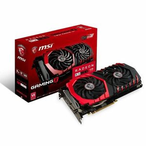 MSI Radeon RX 480 GAMING X 8G графика панель VD6126