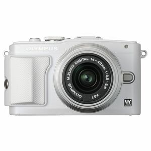 OLYMPUS ミラーレス一眼 PEN Lite E-PL6 レンズキット ホワイト E-PL6 LKIT WHT